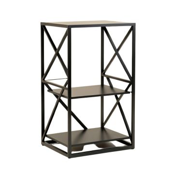 Chesterwood 37.75 '' H X 16.5 '' W Metal Geometric Bookcase