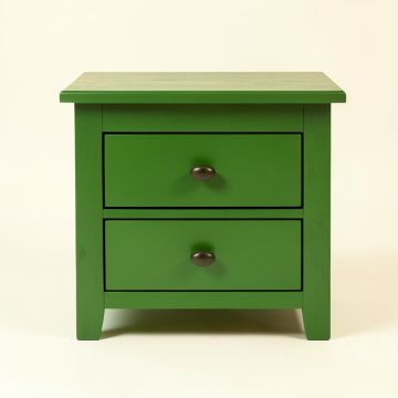 Juniper Bridge Nightstand - Green (synthetic illustration; no displayed measurements)