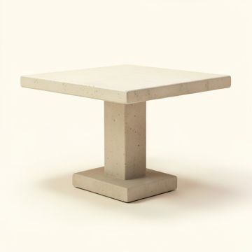 Island Estate Veranda Stone/Concrete Dining Table (synthetic illustration; no displayed measurements)