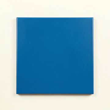 Hazel Branch Uninstalled Square Decorative Tile - Blue (synthetic illustration; no displayed measurements)