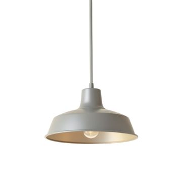 Ash Crossing Pendant Light Suspended From One Plain Cable - Gray (synthetic illustration; no displayed measurements)