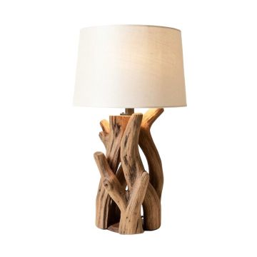 Weldon Faux Driftwood 32 '' Table Lamp