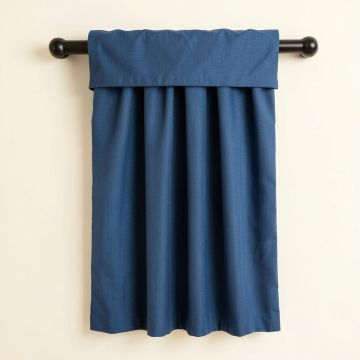 Antique Patchwork Room Darkening Rod Pocket Curtain Panels (synthetic illustration; no displayed measurements)