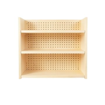 Flint Bridge Empty Wall-Mounted Tool Organizer Panel - Ivory