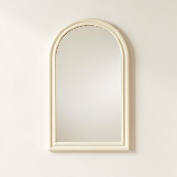 Briar Brook Framed Wall Mirror - Ivory (synthetic illustration; no displayed measurements)