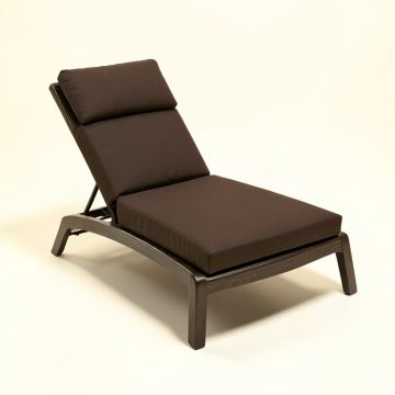 77.5 '' Long Reclining Single Chaise With Cushions (synthetic illustration; no displayed measurements)