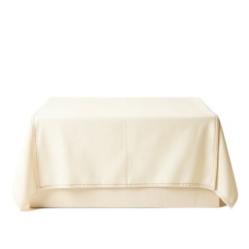 Elm Edge Flat Bed Sheet - Cream
