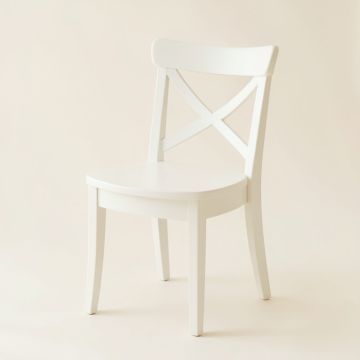 Dawn Field Dining Chair - White (synthetic illustration; no displayed measurements)