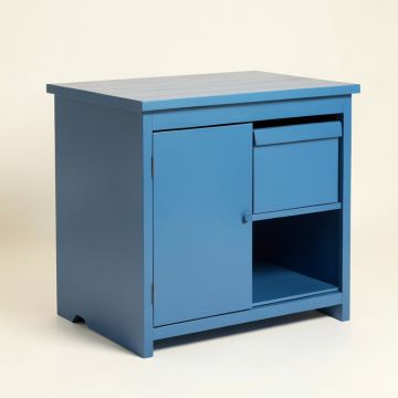 Cove Crest Freestanding Laundry Folding Counter - Blue (synthetic illustration; no displayed measurements)