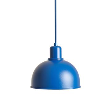 Lake Branch Pendant Light Suspended From One Plain Cable - Blue