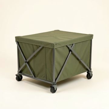 Collapsible Folding Outdoor Garden Food And Drink Server (synthetic illustration; no displayed measurements)