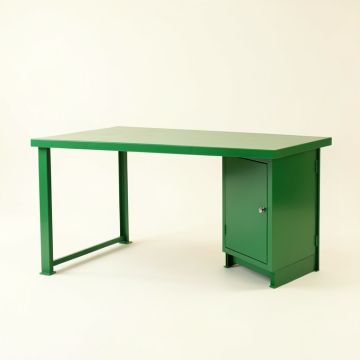Field Branch Empty Workshop Workbench - Green (synthetic illustration; no displayed measurements)