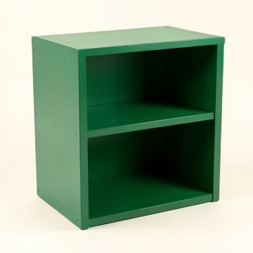 Elm Bluff Low Toy Storage Unit - Green (synthetic illustration; no displayed measurements)