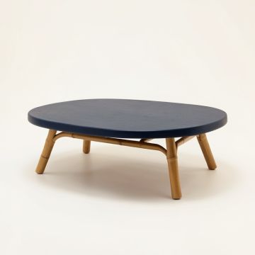 Vale Crest Coffee Table - Navy (synthetic illustration; no displayed measurements)