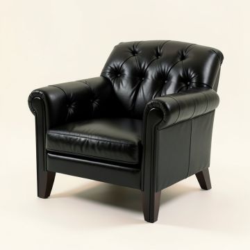 Davidson 37.25 '' Wide Tufted Armchair (synthetic illustration; no displayed measurements)