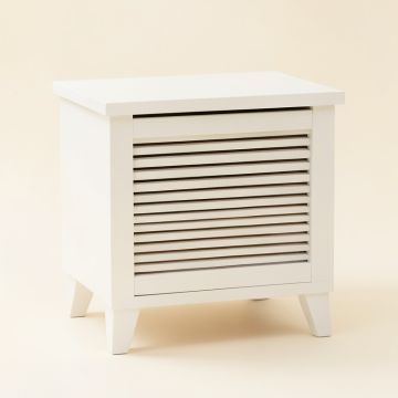 Harbor Bridge Nightstand - White (synthetic illustration; no displayed measurements)