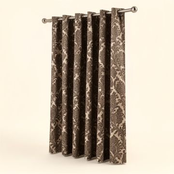 Jedediah Toile Damask Room Darkening Rod Pocket Curtains/Drapes (synthetic illustration; no displayed measurements)