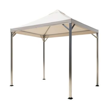 Latina 10 Ft. W X 10 Ft. D Aluminum Pergola With Canopy