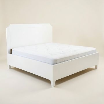 Tacoma Solid Wood Tufted Platform Bed (synthetic illustration; no displayed measurements)