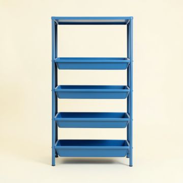 Harbor Branch Empty Vertical Garden Frame - Blue (synthetic illustration; no displayed measurements)