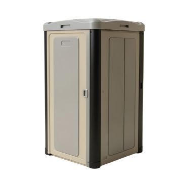 4 Ft. W X 2 Ft. D Plastic Vertical Tool Shed