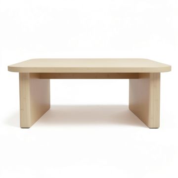 Lake Bend Desktop Monitor Riser - Beige (synthetic illustration; no displayed measurements)