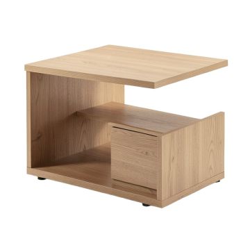 Clearwell Floor Shelf Coffee Table With Storage