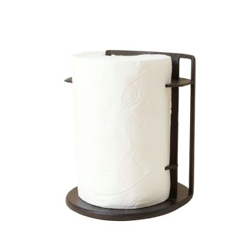 Sunflower Cast Iron Freestanding Paper Towel Holder