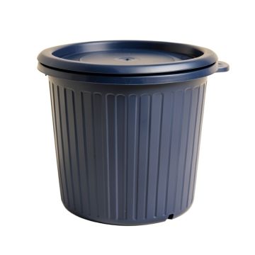 Cedar Bluff Closed Garden Compost Bin - Navy