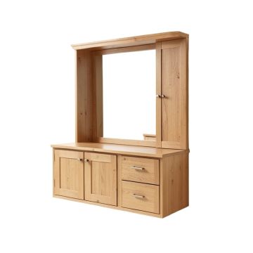 Exquisite Home 24 '' Wall-Mounted Single Bathroom Vanity Set