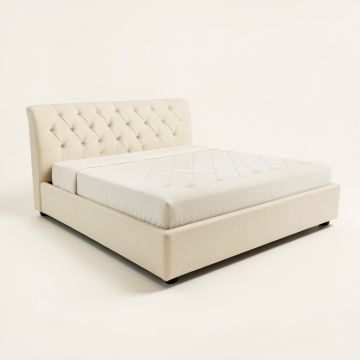 Barzini Tufted Upholstered Low Profile Platform Bed (synthetic illustration; no displayed measurements)