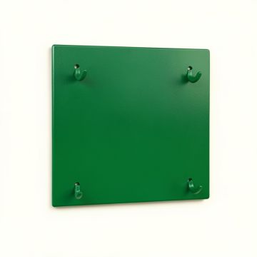 Aspen Crest Empty Wall-Mounted Tool Organizer Panel - Green (synthetic illustration; no displayed measurements)