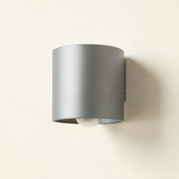 Hill Dale Wall Sconce Mounted On A Plain Wall - Gray (synthetic illustration; no displayed measurements)