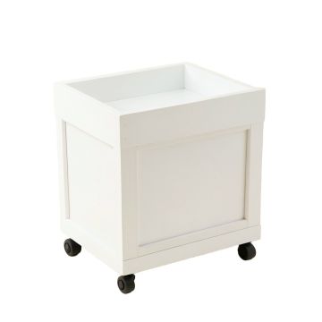 Fern Bluff Empty Rolling Workshop Cart - White