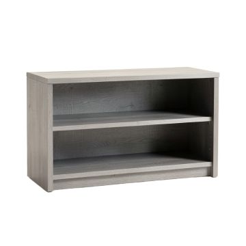 Briar Bend Low Bookcase - Gray