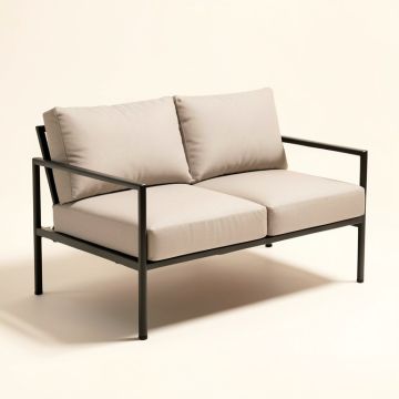 Tropez Patio Sofa With Cushions (synthetic illustration; no displayed measurements)