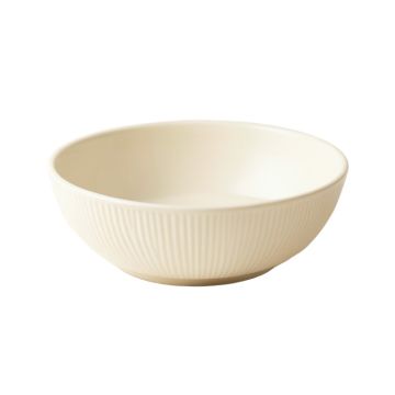 Reed Arc Dining Bowl - Ivory