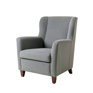 Upholstered Wingback Arm Chair