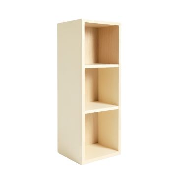 Brook Crest Narrow Cubby Tower - Cream (synthetic illustration; no displayed measurements)