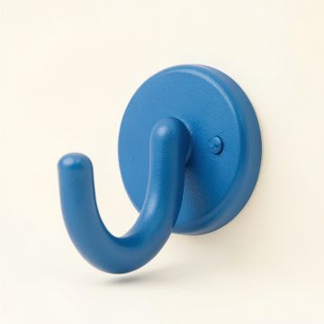 Flint Crossing Wall-Mounted Robe Hook - Blue (synthetic illustration; no displayed measurements)