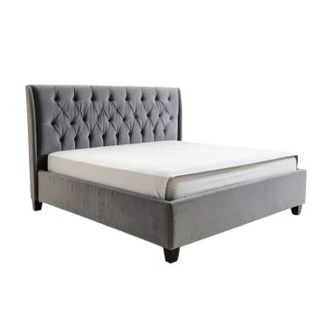 Tufted Upholstered Standard Bed