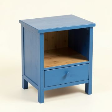 Lake Bluff Nightstand - Blue (synthetic illustration; no displayed measurements)