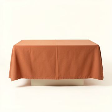 Hill Canyon Flat Bed Sheet - Terracotta (synthetic illustration; no displayed measurements)