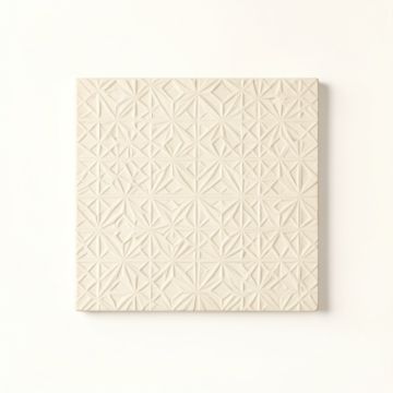 Linden Bridge Uninstalled Square Decorative Tile - Ivory (synthetic illustration; no displayed measurements)