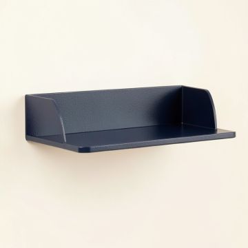 Vale Bend Wall-Mounted Shelf - Navy (synthetic illustration; no displayed measurements)