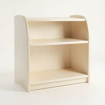 Ash Fold Desktop Shelving Unit - Ivory (synthetic illustration; no displayed measurements)
