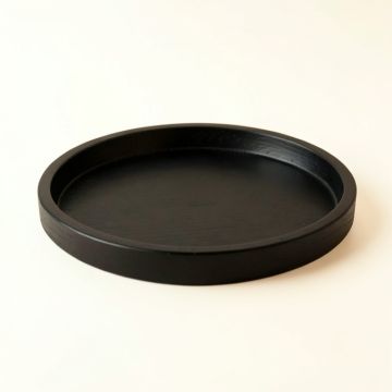 Clay Bend Serving Tray - Black (synthetic illustration; no displayed measurements)