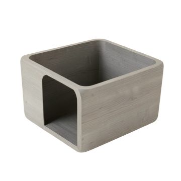 Dawn Field Empty Furniture-Style Litter Enclosure - Gray