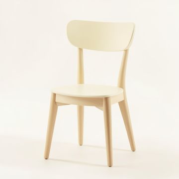 Cliff Dale Dining Chair - Cream (synthetic illustration; no displayed measurements)