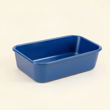 Fern Bridge Empty Under-Desk Cable Tray - Blue (synthetic illustration; no displayed measurements)